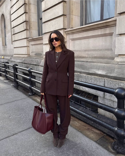 Luxe elegance Blazer set