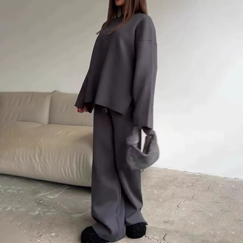 cozy oversized fall set