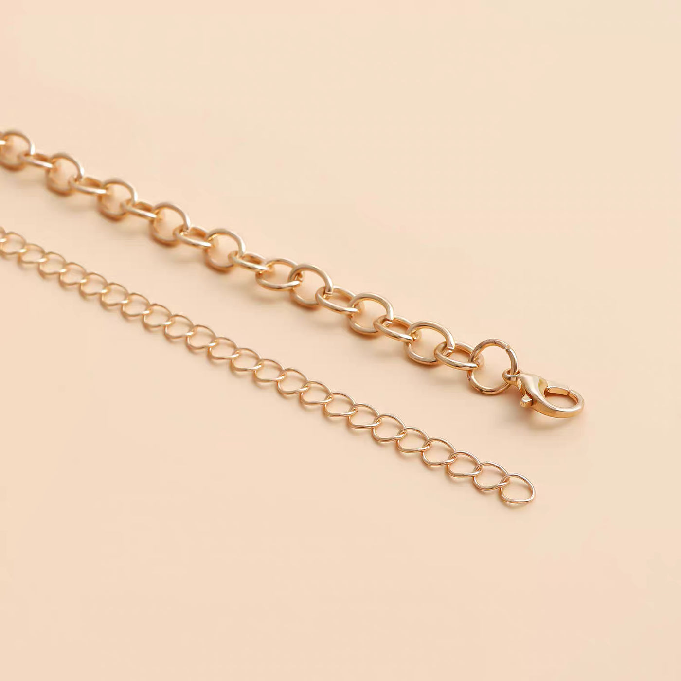 velour summer muschel body chain