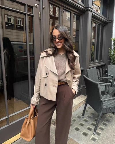 Office look Short blazer